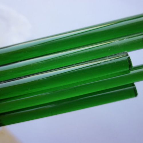 1kg(2.2 lb) Fusing Rods Bars,Glass Blowing Color Material,96 COE,Clear Green N74