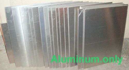 Aluminum Sheet - .090&#034; x 12&#034; x 9&#034; -&gt;- 1 piece T6 6061 3/32 */