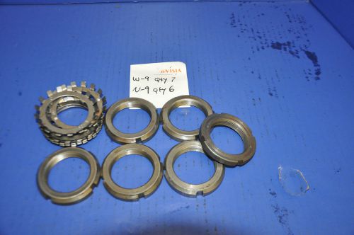 Bearing retainer nut &amp; washer n-09, w-09 for sale