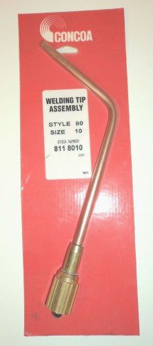 New concoa welding tip-mixer assembly ~ style 80 size 10 for sale
