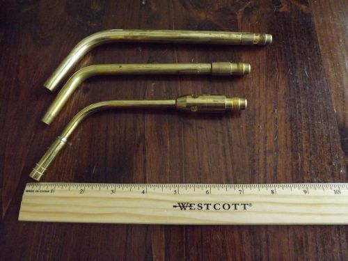 Prest-o-lite torch tip no. 5, no. 6 and acet only no. 3 for sale
