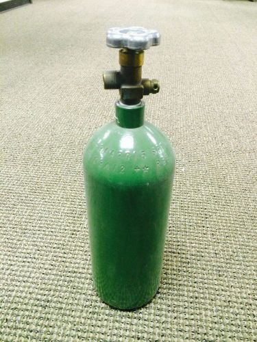 20 CF Oxygen O2 Welding Cylinder Tank Bottle DOT Hydro Test Date 2012 CGA 540