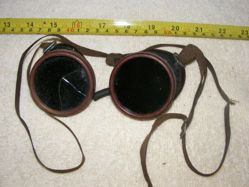 Vintage Collectible Bakelite? Military? Welding Goggles