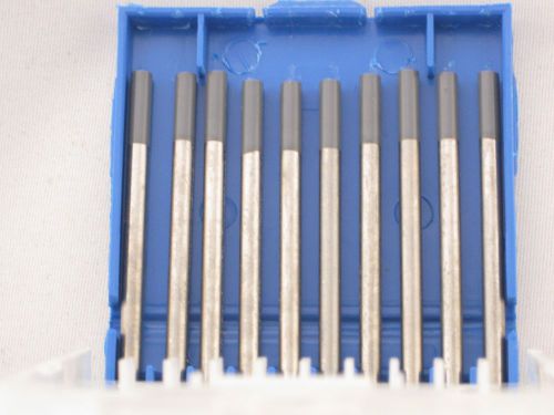 TIG Welding Tungsten Electrode 2% CERIATED WC20 Grey 1/8&#034;x7&#034; (3.2mmx175m),10PK