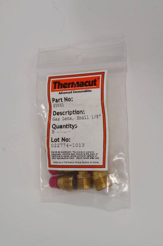 5 pcs. thermacut 45v45 gas lens, 1/8&#034; tig welding, new for sale