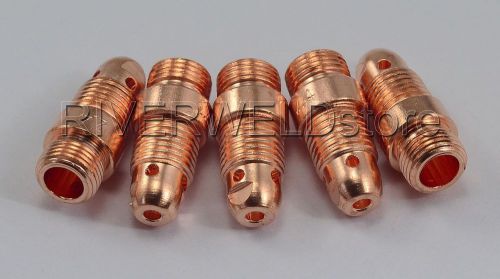 17cb20 tig collet body stubby fit tig welding torch pta db sr wp 17 18 26, 5pk for sale
