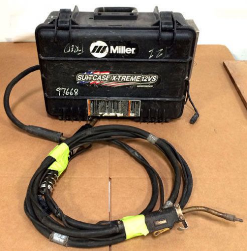 Miller 300414-12vs (97668) welder, wire feed (mig) w/ leads - ahern rentals for sale