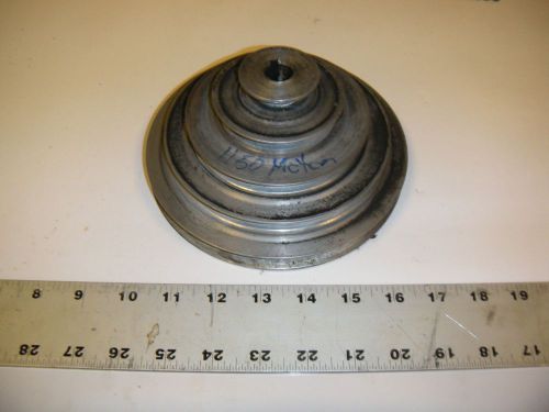 Powermatic drill press 1150 parts drill motor step pulley 5/8 shaft for sale
