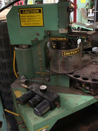 Joraco toggle-aire model 1011rt 24 die rotary indexing machine toggle press #2 for sale