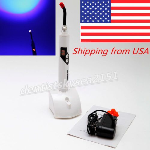 Cordless Dental LED Curing Light Lamp Wireless Light Curing Unit Clear Sale!
