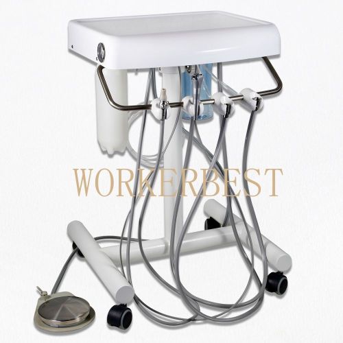 Dental Delivery Cart Portable Self Delivery Cart Unit Handpiece Lab Equipment CE