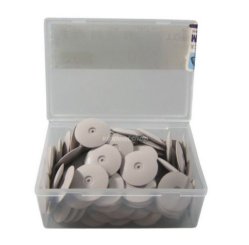 1 box dental lab polishing wheels burs silicone polishers disk rubber pink for sale