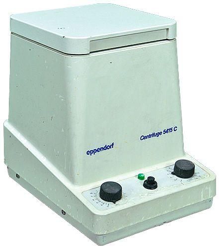 Eppendorf 5415c centrifuge with rotor f-45-18-11 for sale