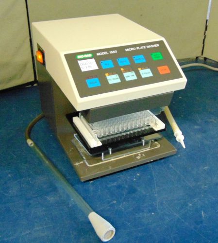 Biorad micro plate washer model# 1550 - works! - s136 for sale