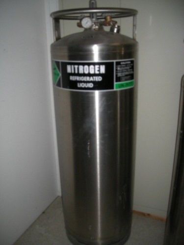 NVE Cryogenic Refrigerated Liquid Nitrogen Stainless Steel Dewar, 180 LP L48