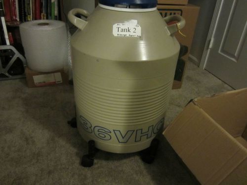 Taylor wharton 36vhc liquid nitrogen cryogenic chamber lab container not 35vhc for sale