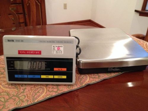 TANITA SERIES BSE 830 INDUSTRIAL BENCH SCALE