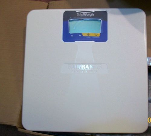 Fairbanks teleweigh digital health scale with blue tooth model 29714 qcap 500 lb for sale