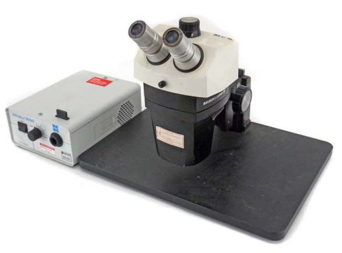 Bausch &amp; lomb stereo zoom 7 microscope w/ stand+eyepieces+intralux 4000 light for sale
