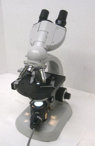 Carl zeiss binocular microscope standard 14 100x tested school science lab 50293 for sale