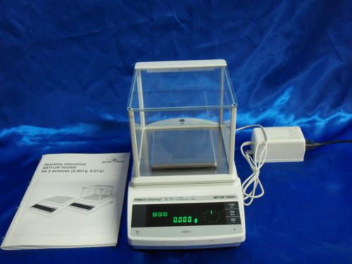 Clean Mettler Toledo PG603-S Fact Analitical Balance Scale w/ Draft