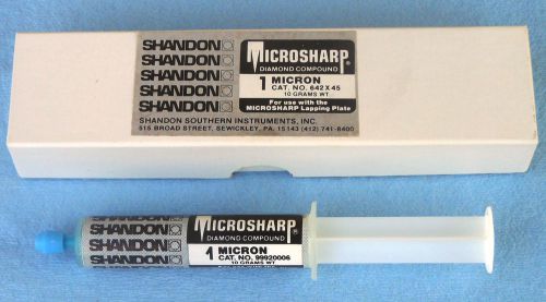 Shannon microsharp diamond compound 1micron, 10 grams wt for sale