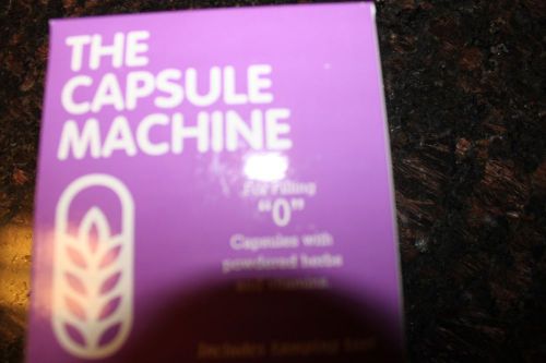 Capsule Filler Machine size -0- brand new pill filler manual