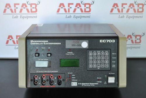 E-C Apparatus Corporation Power Supply EC703