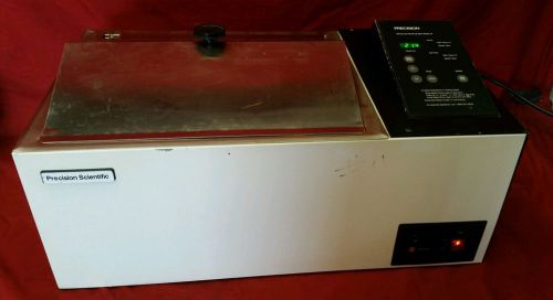 Precision Scientific Model 25 Digital Reciprocal Shaking Heated Water Bath 66800