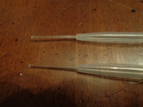 400 x samco 4ml fine tip polypropylene graduated transfer pipettes 5 inch #231 for sale