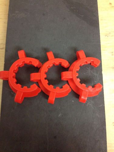 3pc 29mm Red Keck Clip