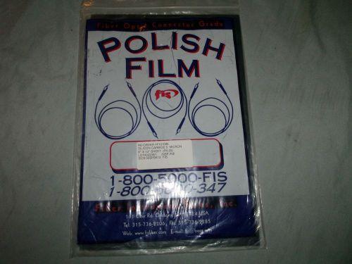 Polish Film Silicon Carbide F101095 Fiber Optic Connector Grade 9 x 13 Sheets 22