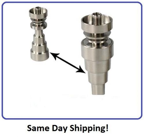 Universal domeless titanium nail male &amp; female fits  14mm /18mm/19mm + carver for sale