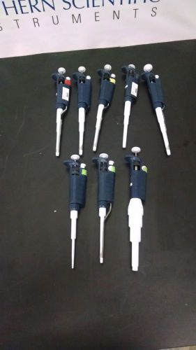 Gilson Pipettes, Various Volumes (8 total) (Eppendorf)