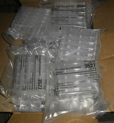 125 corning 3527, 3512, 3506 well tissue culture plate 30 packs of 5 for sale