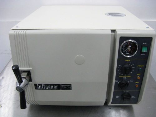 Tuttnauer 2340m autoclave steam sterilizer fully refurbished w/6 month warranty for sale