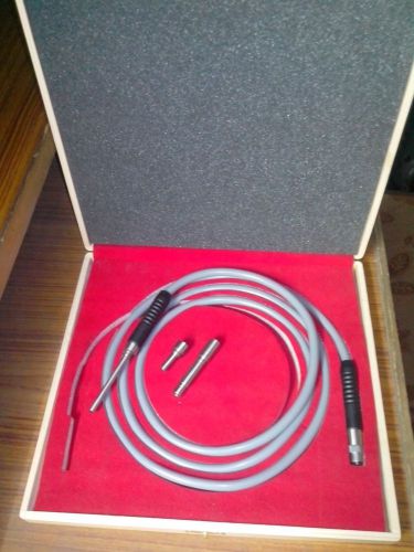 Fiberoptic light guide cable to light source endoscope storz fit, 5.0 x 2300 mm for sale