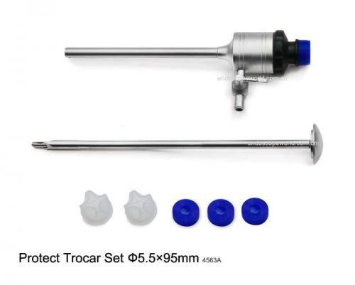 New Protect Trocar &amp; Cannula ?5.5X95mm Laparoscopy