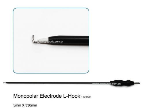 5X330mm Monopolar Electrode L Hook Laparoscopy