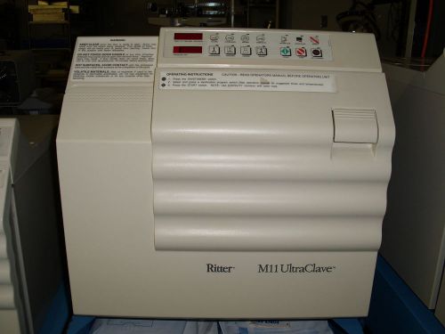Ritter midmark m11 ultra clave sterilizer  didage sales co for sale