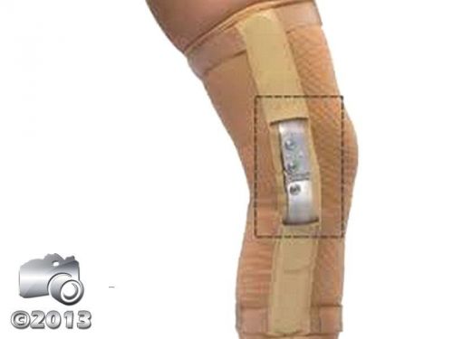 Tri-Axle Hinged Knee Cap/Support To Help Prevent Hyper @ eShops24x7 Size-Large