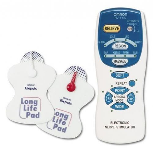 Elite electronic nerve stimulator-pain relief-pulse massager- omron hv-f127 @ mw for sale