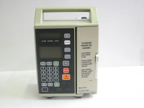 Baxter 6201 flo-gard iv infusion pump- 90 day return/warranty for sale