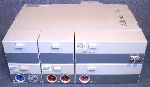 Athena Patient Sensor Modules (NIBP, SP02, ECG, Press)