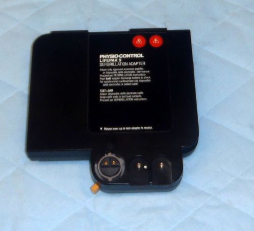 Physio Control Lifepak 9 Defibrillation Adapter 803747-00