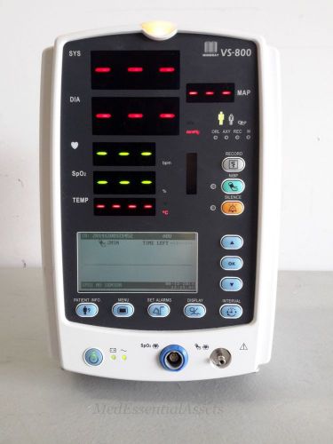 Mindray vital signs patient monitor vs-800 spo2 nibp for sale