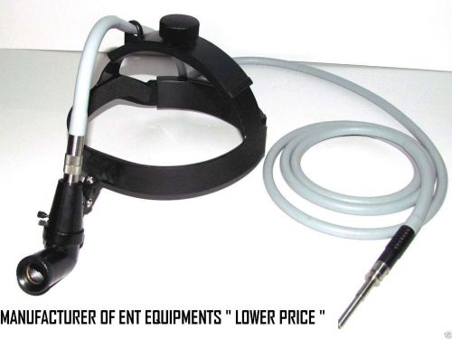 Ent headlight fiberoptic medical instrument exam and diagnostic  hedalight cable for sale