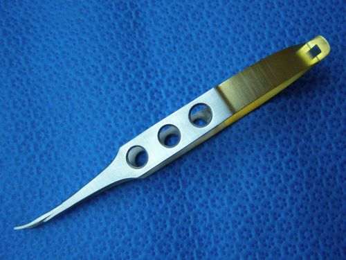 1 spring eye scissors 4&#034; curved micro surgical veterinary instruments for sale