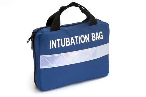 Royal blue intubation bag designed to organize supplies nylon web handles for sale