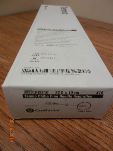 Carefusion # CHI2210 Temno Chiba Aspiration Needle 22g x 10cm NEW 10pcs